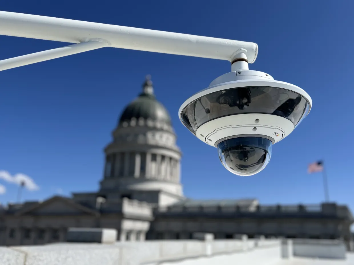 Axis Camera at Utah State Capital